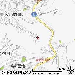 高知県高知市神田270-10周辺の地図