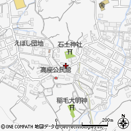 高知県高知市神田1468-1周辺の地図