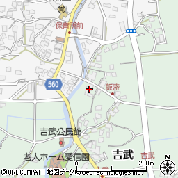 福岡県福岡市西区吉武275周辺の地図