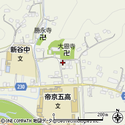 愛媛県大洲市新谷1936周辺の地図