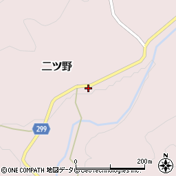 高知県高岡郡佐川町二ツ野478周辺の地図