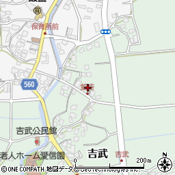 福岡県福岡市西区吉武257周辺の地図