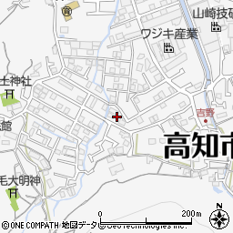 高知県高知市神田1789-3周辺の地図