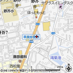 株式会社千鳥饅頭総本舗　野芥店周辺の地図