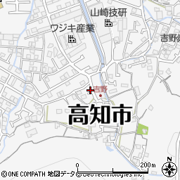 高知県高知市神田1820-22周辺の地図
