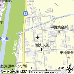 愛媛県喜多郡内子町平岡甲1821周辺の地図