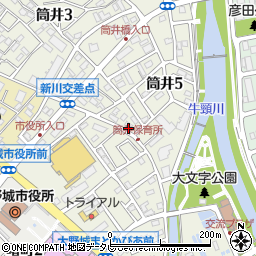 福岡県大野城市筒井5丁目14-15周辺の地図