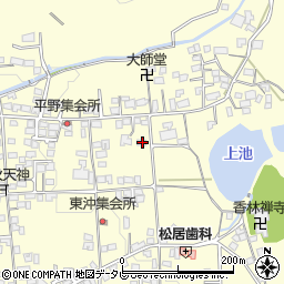愛媛県喜多郡内子町平岡甲1961周辺の地図