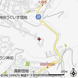 高知県高知市神田270-7周辺の地図