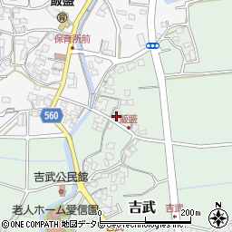 福岡県福岡市西区吉武270周辺の地図