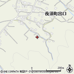 高知県香南市夜須町出口347-1周辺の地図