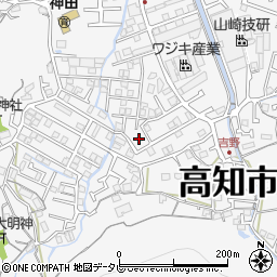 高知県高知市神田1789周辺の地図