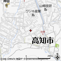 高知県高知市神田1785-24周辺の地図