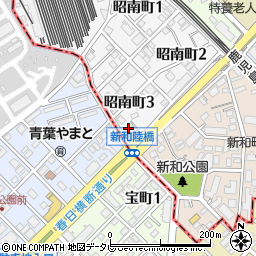 茶話本舗デイサービス昭南町周辺の地図