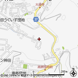 高知県高知市神田270-15周辺の地図
