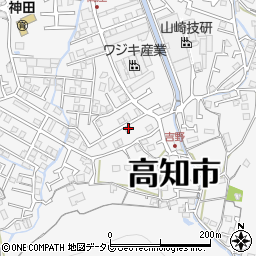 高知県高知市神田1813-14周辺の地図