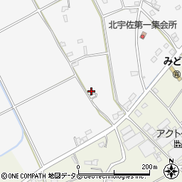 大分県宇佐市北宇佐452周辺の地図