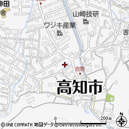 高知県高知市神田1813-4周辺の地図