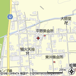 愛媛県喜多郡内子町平岡甲1186周辺の地図
