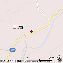 高知県高岡郡佐川町二ツ野481周辺の地図