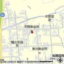 愛媛県喜多郡内子町平岡甲1943周辺の地図
