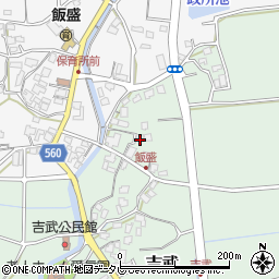 福岡県福岡市西区吉武269周辺の地図