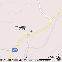 高知県高岡郡佐川町二ツ野487周辺の地図