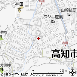 高知県高知市神田1792周辺の地図
