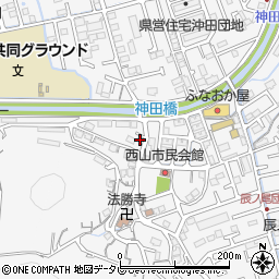 高知県高知市神田62-8周辺の地図