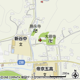愛媛県大洲市新谷甲1924周辺の地図
