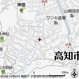 高知県高知市神田1792-12周辺の地図