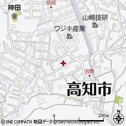 高知県高知市神田1813周辺の地図