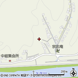 愛媛県大洲市新谷甲682-1周辺の地図