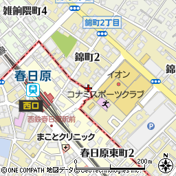 山福青果店周辺の地図