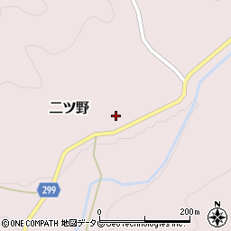 高知県高岡郡佐川町二ツ野454周辺の地図