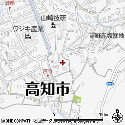 高知県高知市神田1980-6周辺の地図