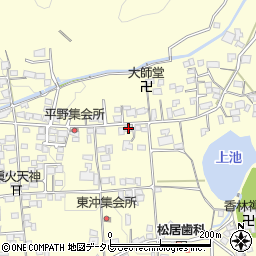 愛媛県喜多郡内子町平岡甲2010周辺の地図