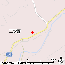 高知県高岡郡佐川町二ツ野495周辺の地図