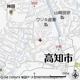 高知県高知市神田1785-20周辺の地図