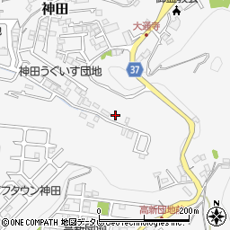 高知県高知市神田273-2周辺の地図