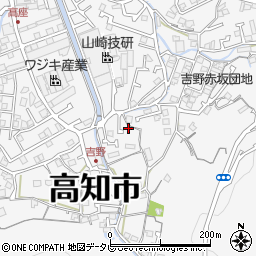 高知県高知市神田1980-5周辺の地図