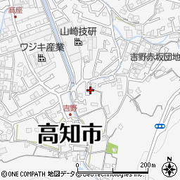 高知県高知市神田1980周辺の地図
