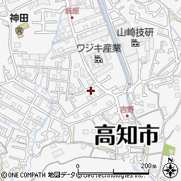 高知県高知市神田1812-24周辺の地図