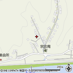 愛媛県大洲市新谷642周辺の地図