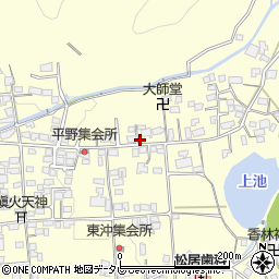 愛媛県喜多郡内子町平岡甲1993周辺の地図