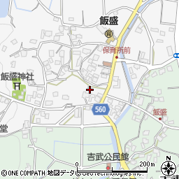 福岡県福岡市西区飯盛581周辺の地図