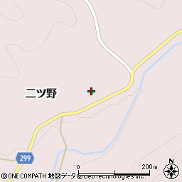 高知県高岡郡佐川町二ツ野496周辺の地図