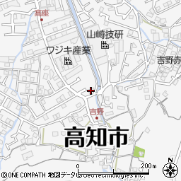 高知県高知市神田2116-2周辺の地図