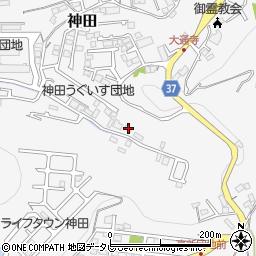 高知県高知市神田274周辺の地図