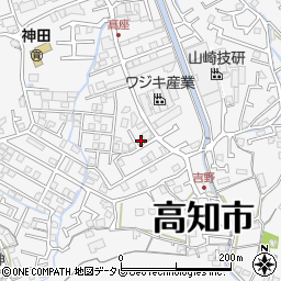 高知県高知市神田1812-2周辺の地図